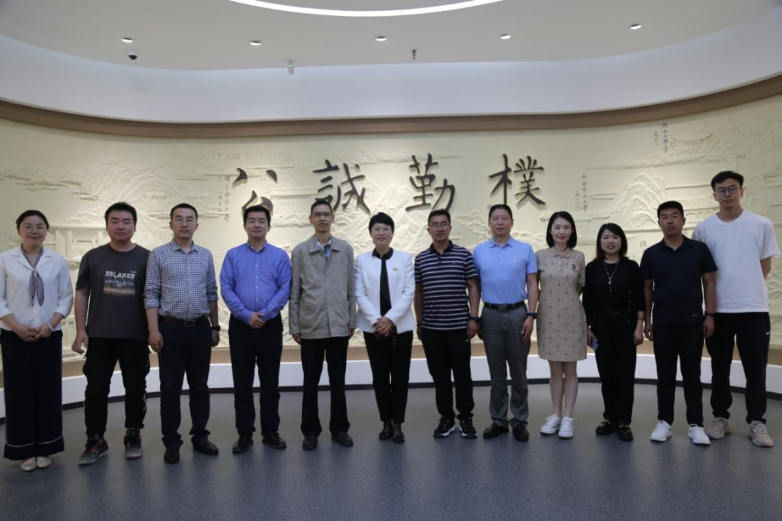 甘肃博协高校专委会来我馆调研