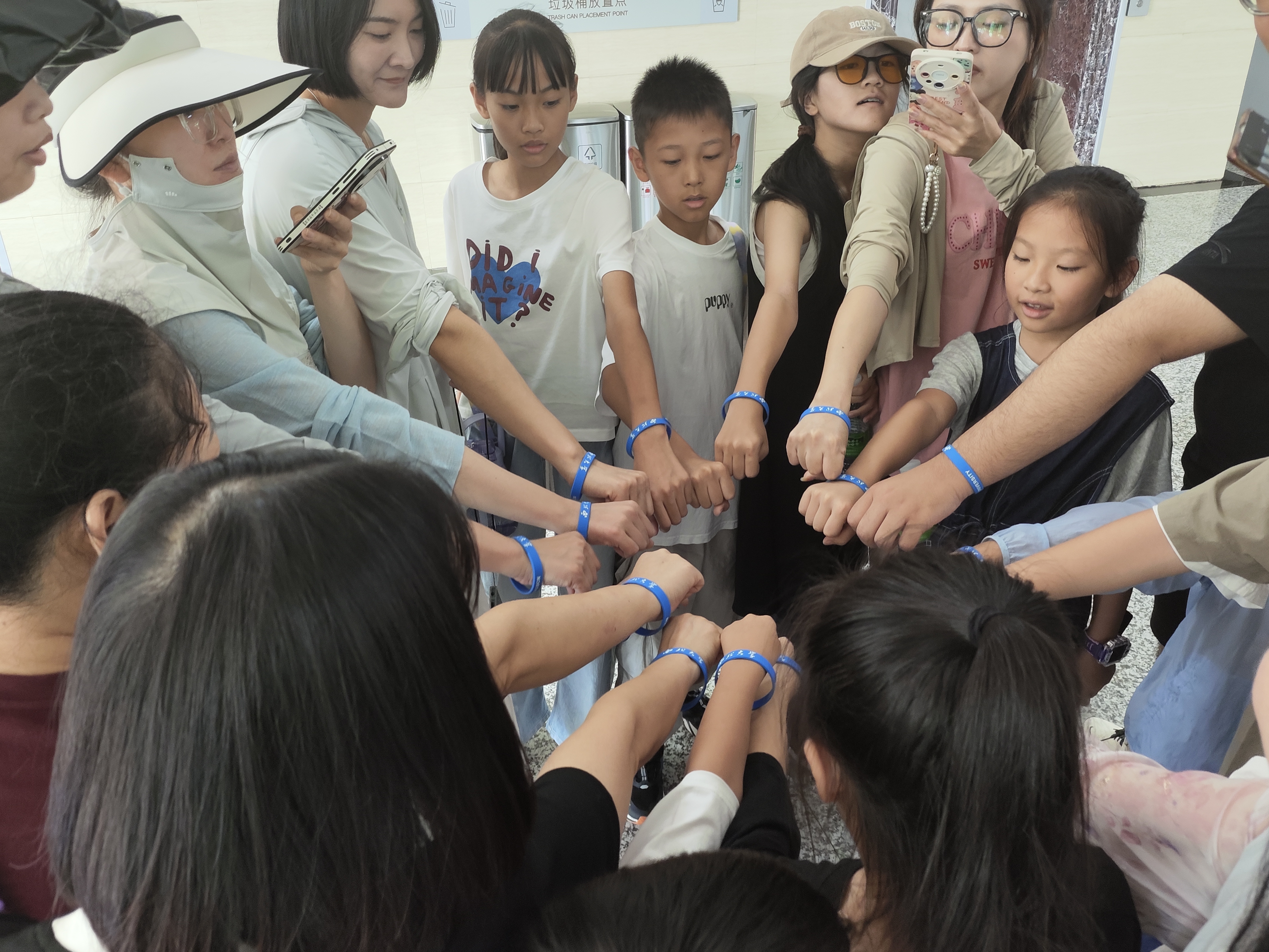 璟源来我馆参加研学活动