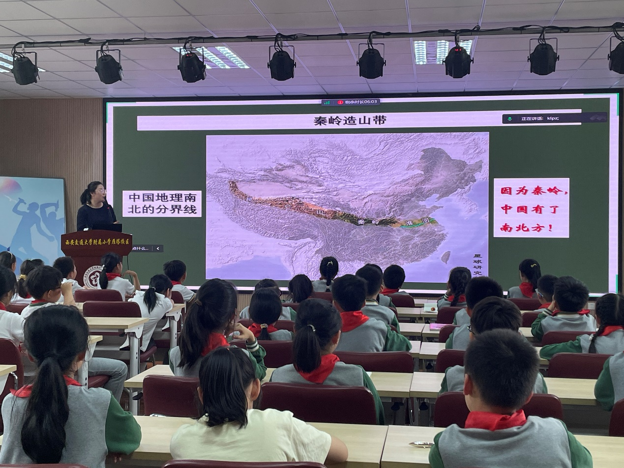 科技之春|我馆党员先锋队先后走进交大附小雁塔校区和西安市大明宫中学开展主题科普宣传活动