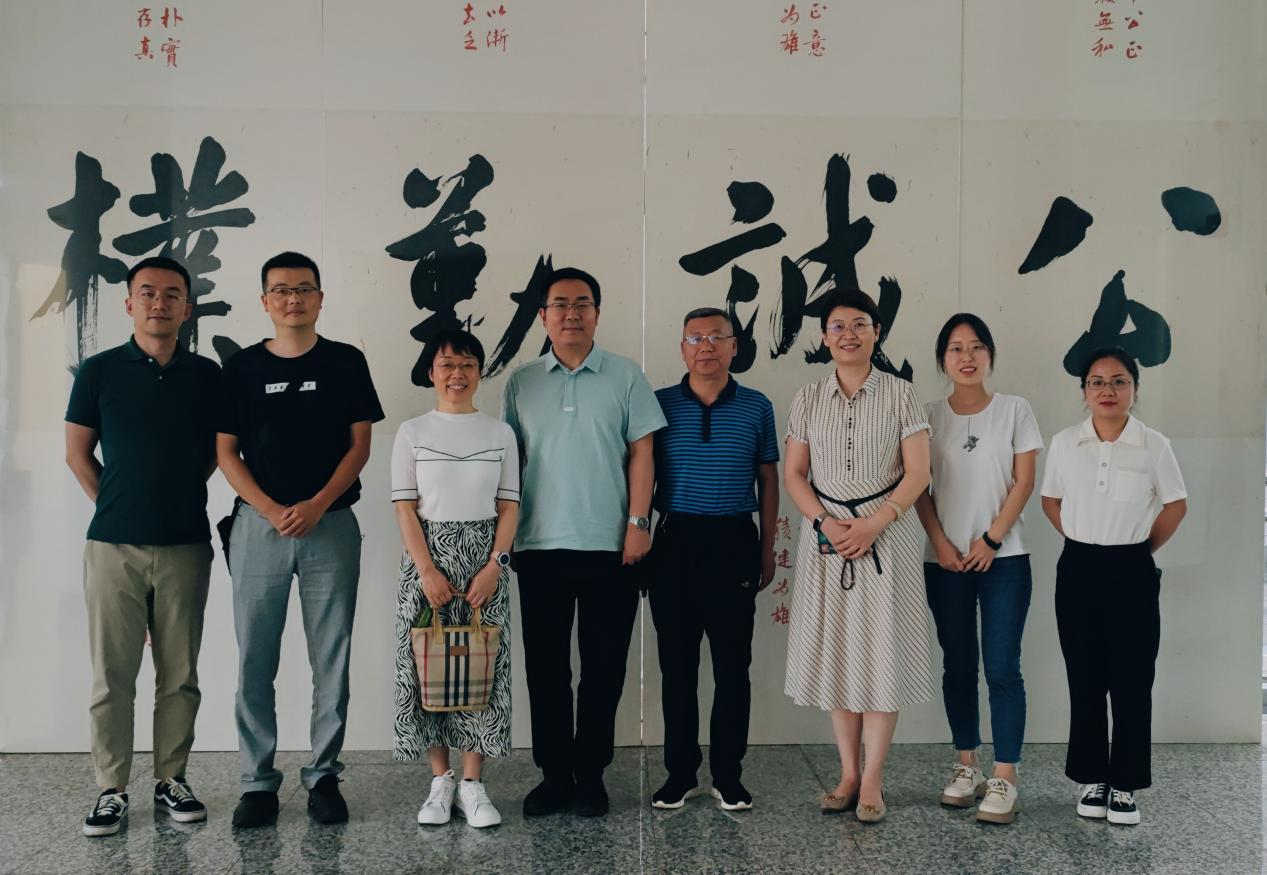 陕西中医药大学医史博物馆王妮副馆长一行来我馆调研交流